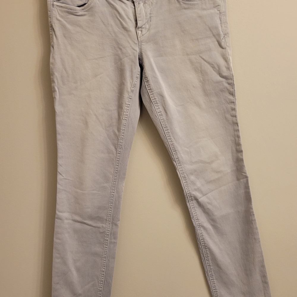 Express Grey Ankle Skinny Stella Low Rise Jeans Size 8